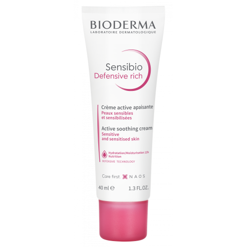 Bioderma Sensibio Defensive Rich Πλούσια Καταπραϋντική Κρέμα για Ευαίσθητα Δέρματα 40ml